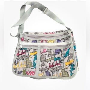 The animal Rescue Site Cat Purse Bag Gray